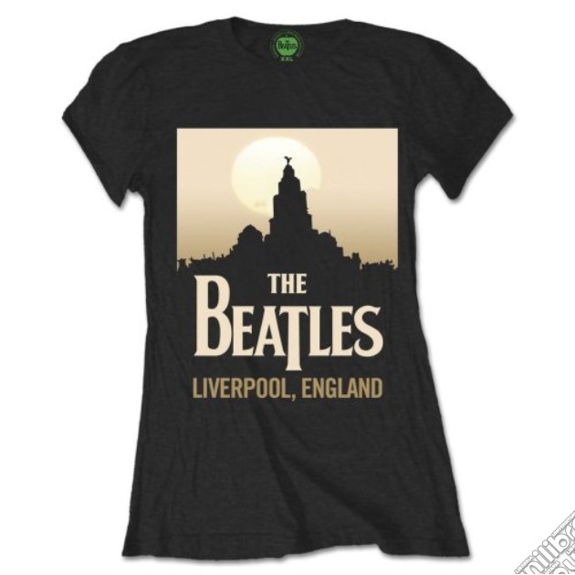 Beatles (The): Liverpool England (T-Shirt Donna Tg. XL) gioco di Rock Off