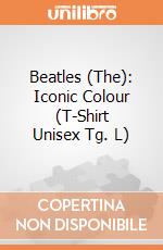 Beatles (The): Iconic Colour (T-Shirt Unisex Tg. L) gioco di Rock Off