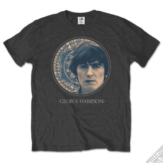George Harrison: Circular Portrait (T-Shirt Unisex Tg. 2XL) gioco di Rock Off