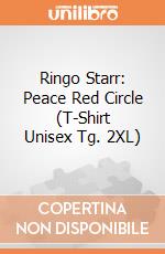 Ringo Starr: Peace Red Circle (T-Shirt Unisex Tg. 2XL) gioco di Rock Off