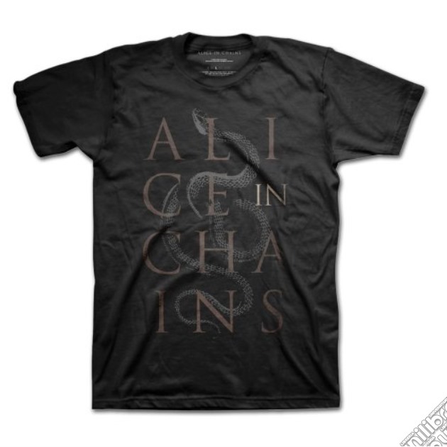Alice In Chains: Snakes Black (T-Shirt Unisex Tg. L) gioco