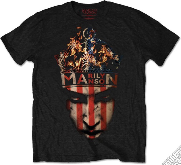 Marilyn Manson: Crown (T-Shirt Unisex Tg. L) gioco di Rock Off