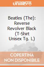 Beatles (The): Reverse Revolver Black (T-Shirt Unisex Tg. L) gioco di Rock Off