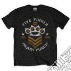Five Finger Death Punch - Chevron Black (T-Shirt Unisex Tg. M) gioco