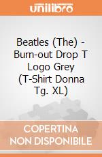 Beatles (The) - Burn-out Drop T Logo Grey (T-Shirt Donna Tg. XL) gioco