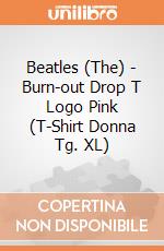 Beatles (The) - Burn-out Drop T Logo Pink (T-Shirt Donna Tg. XL) gioco