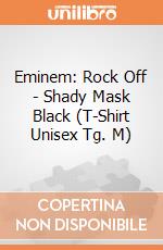 Eminem: Rock Off - Shady Mask Black (T-Shirt Unisex Tg. M) giochi