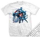 Avengers - Group Assemble Bianco (Unisex Tg. M) giochi