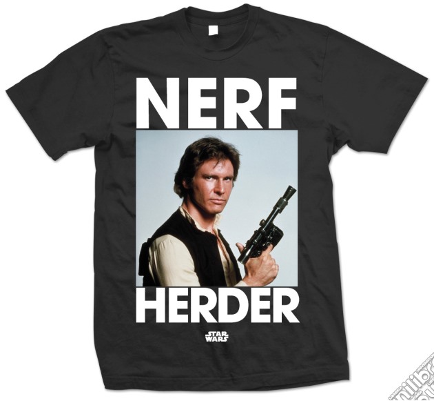 Star Wars - Nerf Herder Nero (Unisex Tg. S) gioco di Rock Off