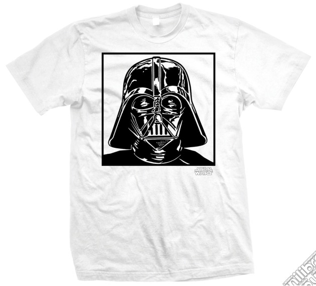 Star Wars - Vader 1 Bianco (Unisex Tg. M) gioco di Rock Off