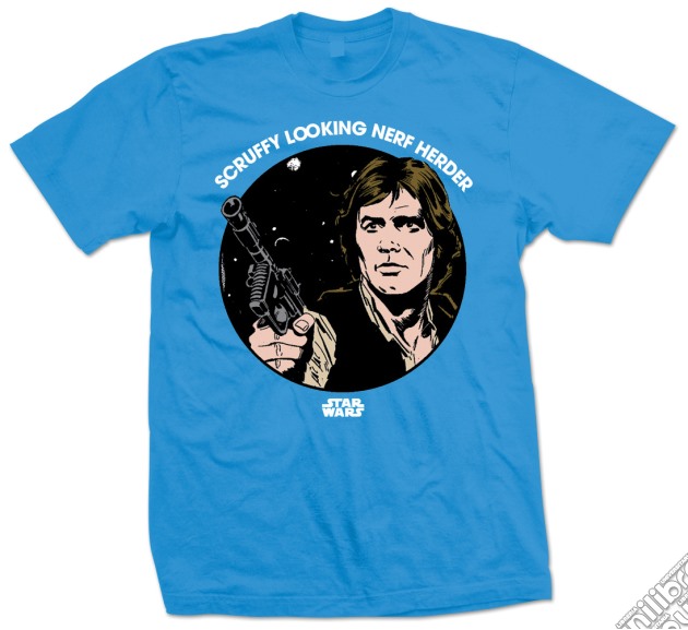 Star Wars - Scruffy Nerf Herder Blu (Unisex Tg. XL) gioco di Rock Off