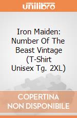 Iron Maiden: Number Of The Beast Vintage (T-Shirt Unisex Tg. 2XL) gioco di Rock Off
