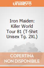 Iron Maiden: Killer World Tour 81 (T-Shirt Unisex Tg. 2XL) gioco di Rock Off