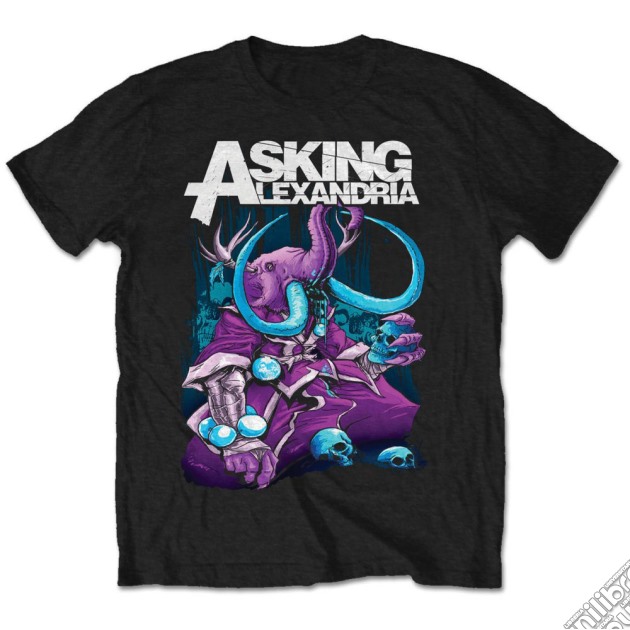 Asking Alexandria Men's Tee: Devour (x-large) -mens - X-large - Black - Apparel Tees & Shirtstee gioco