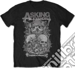 Asking Alexandria: Rock Off - Skull Stack (T-Shirt Unisex Tg. 2XL) giochi