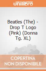 Beatles (The) - Drop T Logo (Pink) (Donna Tg. XL) gioco di Rock Off