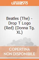 Beatles (The) - Drop T Logo (Red) (Donna Tg. XL) gioco di Rock Off