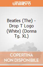 Beatles (The) - Drop T Logo (White) (Donna Tg. XL) gioco di Rock Off