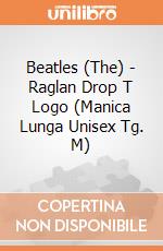 Beatles (The) - Raglan Drop T Logo (Manica Lunga Unisex Tg. M) gioco di Rock Off