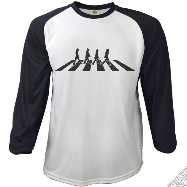 Beatles (The) - Raglan Abbey Road Crossing (Manica Lunga Unisex Tg. M) gioco di Rock Off