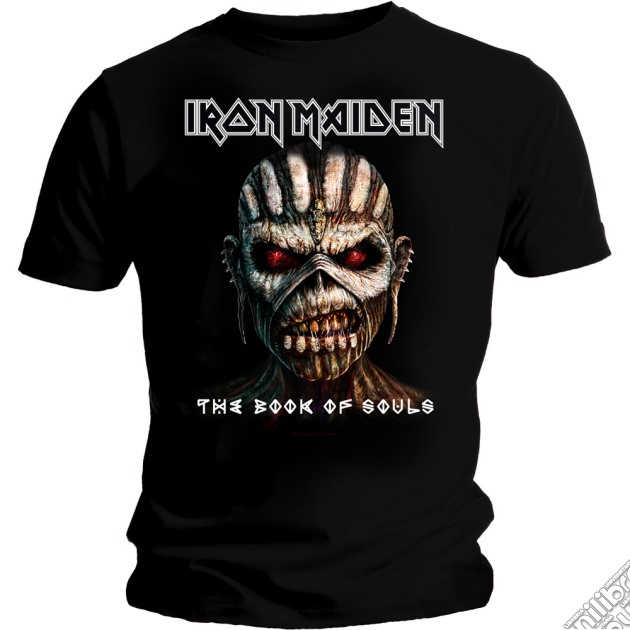 Iron Maiden: Book Of Souls Black (T-Shirt Unisex Tg. M) gioco di Rock Off