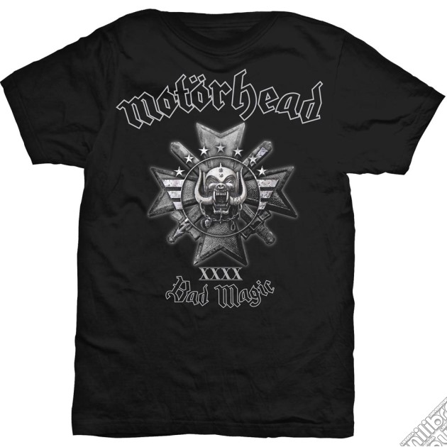 Motorhead: Bad Magic Black (T-Shirt Unisex Tg. L) gioco di Rock Off