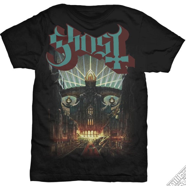Ghost: Meliora Black (T-Shirt Unisex Tg. XL) gioco di Rock Off