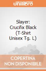 Slayer: Crucifix Black (T-Shirt Unisex Tg. L) gioco