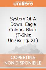 System Of A Down: Eagle Colours Black (T-Shirt Unisex Tg. XL) gioco