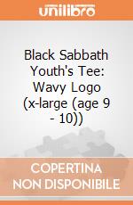 Black Sabbath Youth's Tee: Wavy Logo (x-large (age 9 - 10)) gioco