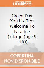 Green Day Youth's Tee: Welcome To Paradise (x-large (age 9 - 10)) gioco