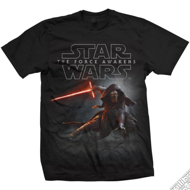 Star Wars Mens Tee: Episode Vii Kylo Ren Crouch (small) gioco di Rock Off