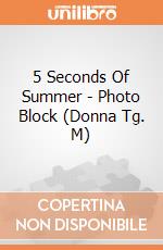 5 Seconds Of Summer - Photo Block (Donna Tg. M) gioco di Rock Off