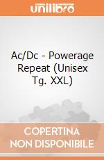 Ac/Dc - Powerage Repeat (Unisex Tg. XXL) gioco di Rock Off
