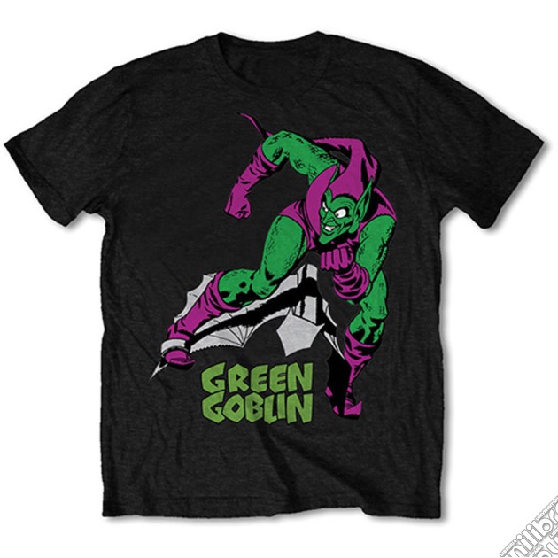 Marvel Comics Men's Tee: Green Goblin (small) -mens - Small - Black - Apparel Tees & Shirtstee gioco