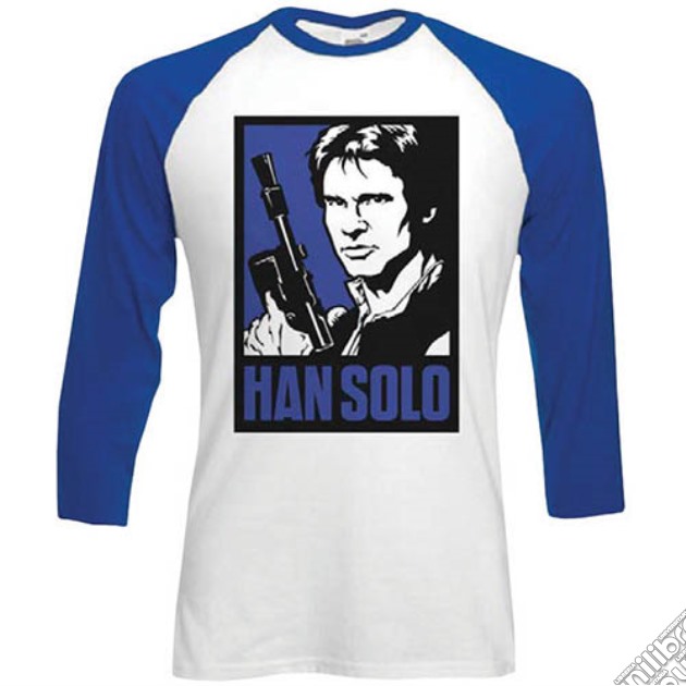 Star Wars - Classic Han Block (baseball T-shirt Unisex Tg. Xl) gioco di Rock Off