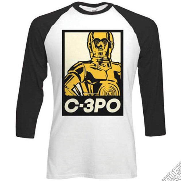 Star Wars - Classic C3po Block (baseball T-shirt Unisex Tg. M) gioco