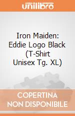 Iron Maiden: Eddie Logo Black (T-Shirt Unisex Tg. XL) gioco