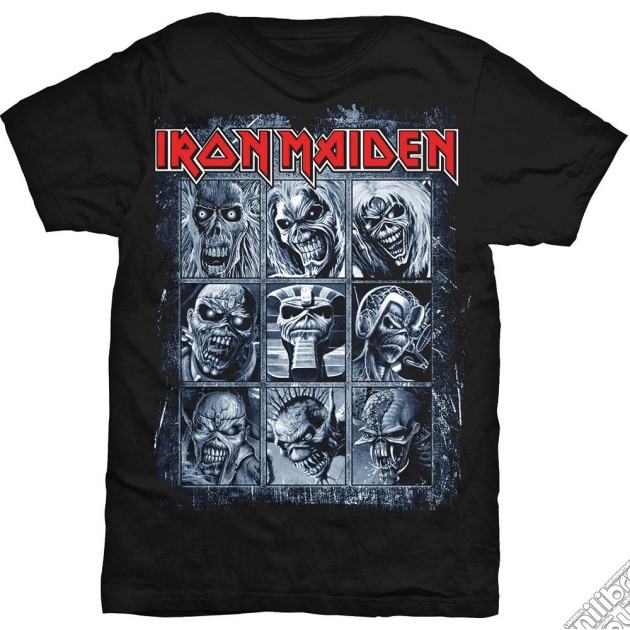 Iron Maiden: Nine Eddies Black (T-Shirt Unisex Tg. M) gioco