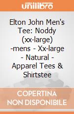 Elton John Men's Tee: Noddy (xx-large) -mens - Xx-large - Natural - Apparel Tees & Shirtstee gioco