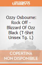 Ozzy Osbourne: Rock Off - Blizzard Of Ozz Black (T-Shirt Unisex Tg. L) giochi