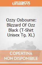 Ozzy Osbourne: Blizzard Of Ozz Black (T-Shirt Unisex Tg. XL) gioco