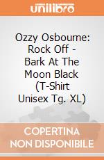 Ozzy Osbourne: Rock Off - Bark At The Moon Black (T-Shirt Unisex Tg. XL) giochi