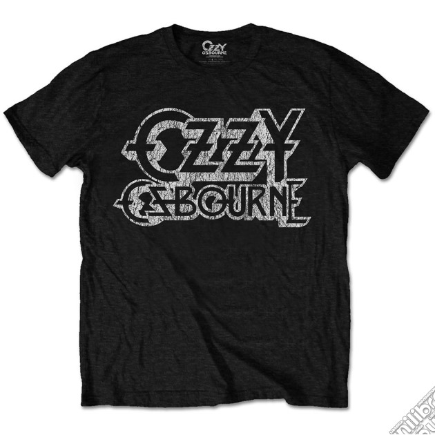 Ozzy Osbourne: Vintage Logo Black (T-Shirt Unisex Tg. S) gioco