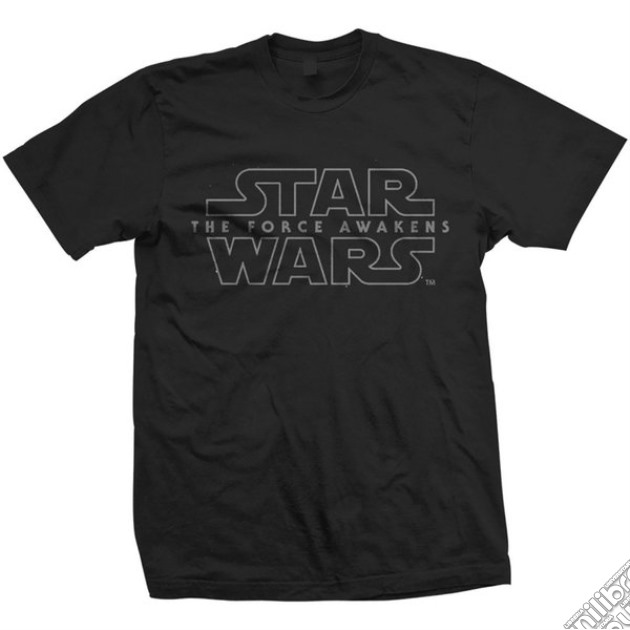 Star Wars Force Awakens Logo Mens Blk (Unisex Tg. L) gioco