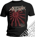 Anthrax: Rock Off - Live In Japan Black (T-Shirt Unisex Tg. M) giochi