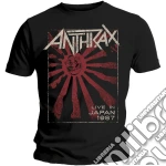 Anthrax: Rock Off - Live In Japan Black (T-Shirt Unisex Tg. L) giochi