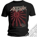 Anthrax Men's Tee: Live In Japan (large) -mens - Large - Black - Apparel Tees & Shirtstee giochi