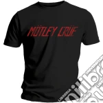 Motley Crue: Rock Off - Distressed Logo Black (T-Shirt Unisex Tg. L) giochi