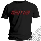 Motley Crue: Distressed Logo Black (T-Shirt Unisex Tg. L) giochi